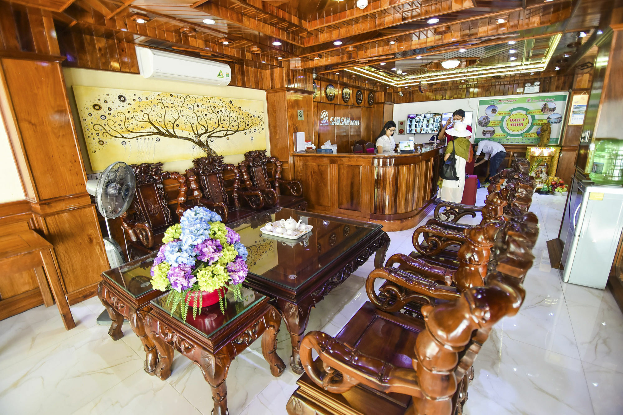 San San Hotel Da Nang Bagian luar foto
