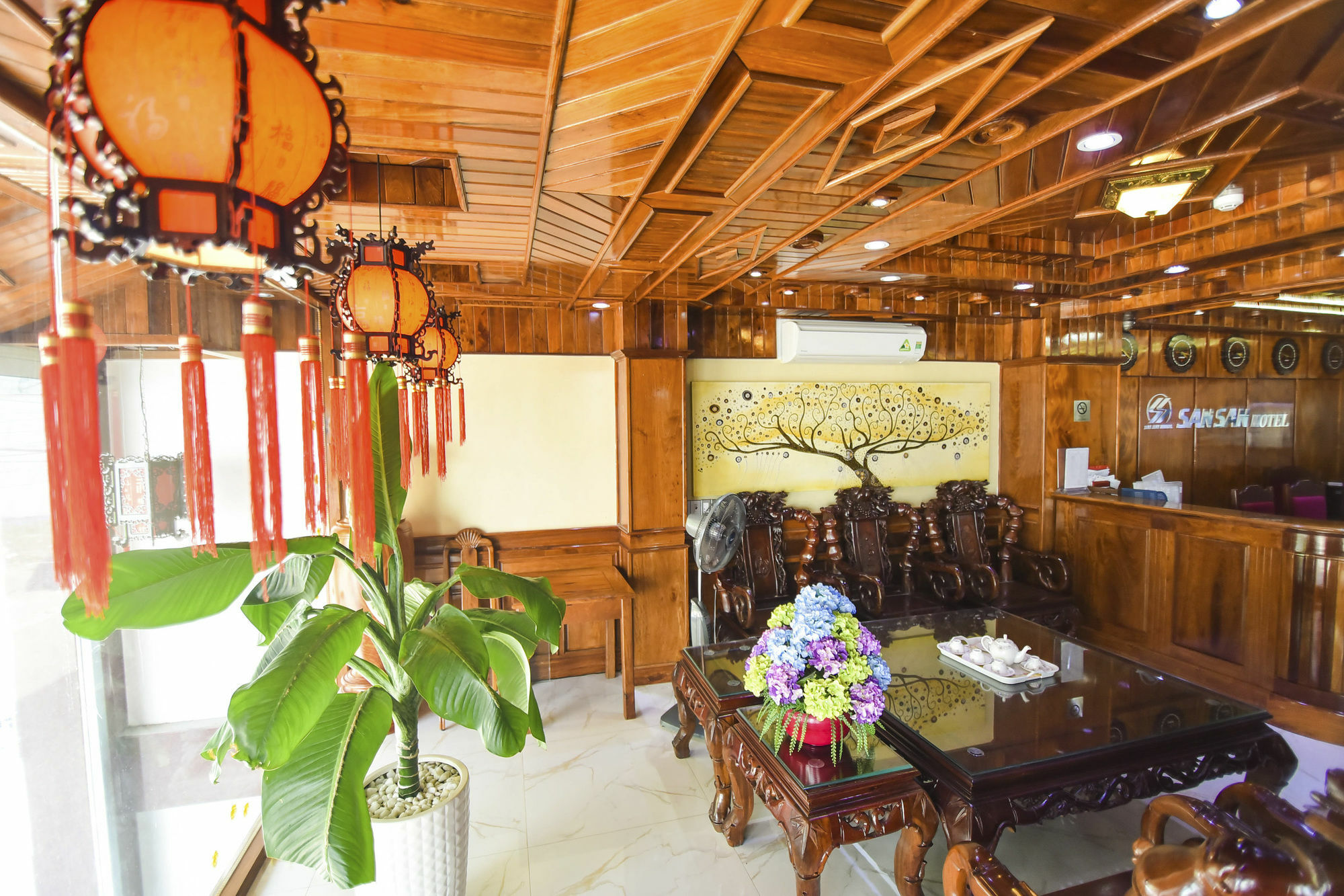 San San Hotel Da Nang Bagian luar foto